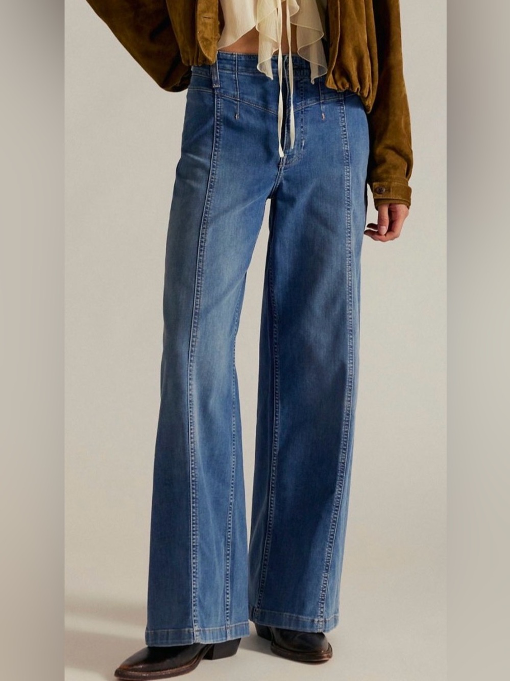 Free People We the Free Libre Wide Leg jeans